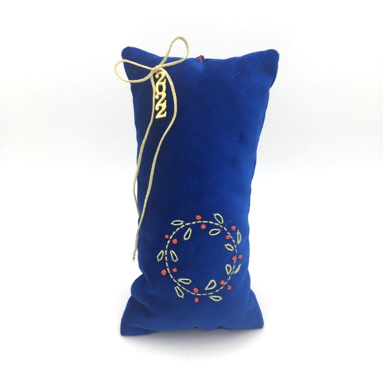 Lucky Charm Velvet Needlecrafted Wreath