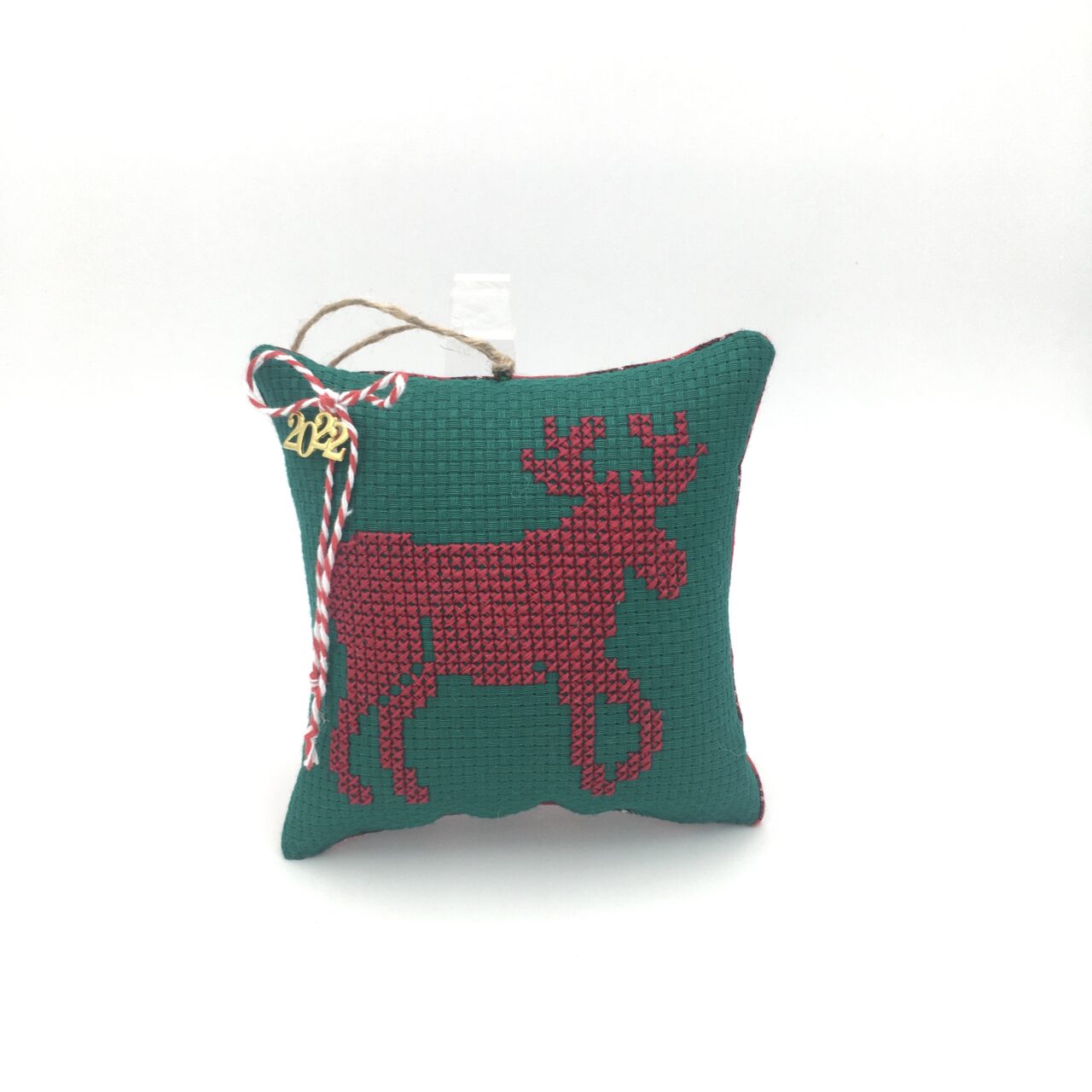 Lucky Charm Needlecrafted Deer