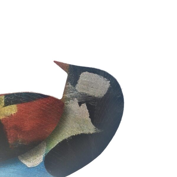 Standing Aluminum Bird / Shades of black - Image 3