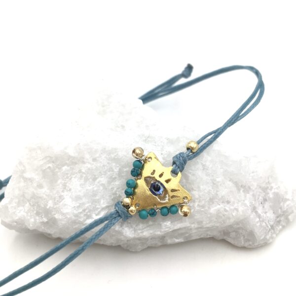 Fylahto Collection Handcrafted Silver Bracelet - Image 2