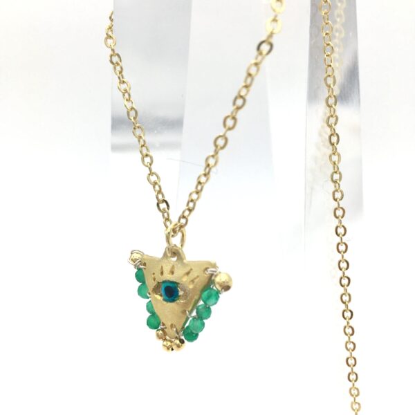 Fylahto Collection Green Necklace - Image 2