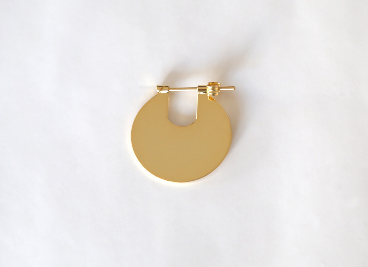 Eclipse Collection Round Earrings