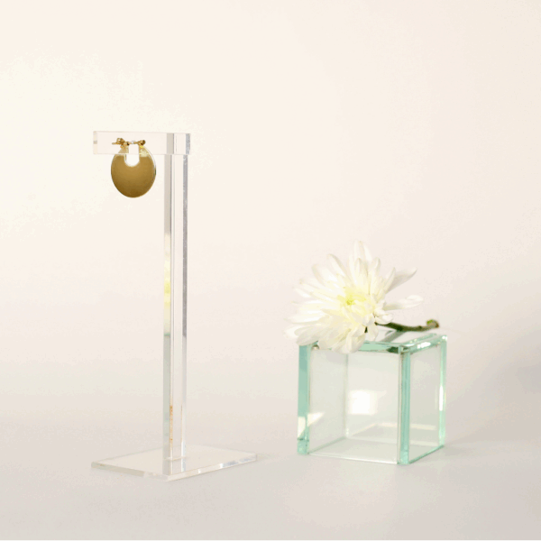 Eclipse Collection Round Earrings - Image 3