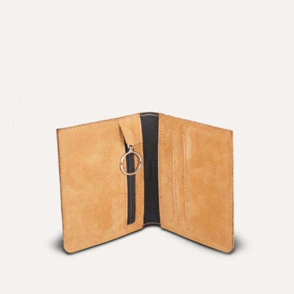 Leather Wallet Natural - Image 2
