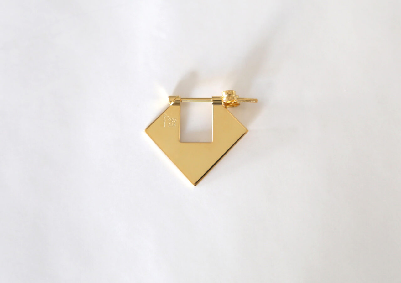 Eclipse Collection Square Earrings