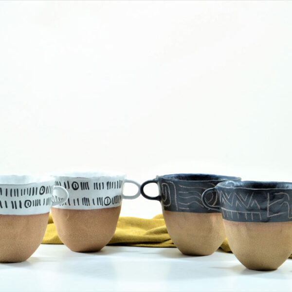 Prehistoric Vase Ceramic Black - Image 4