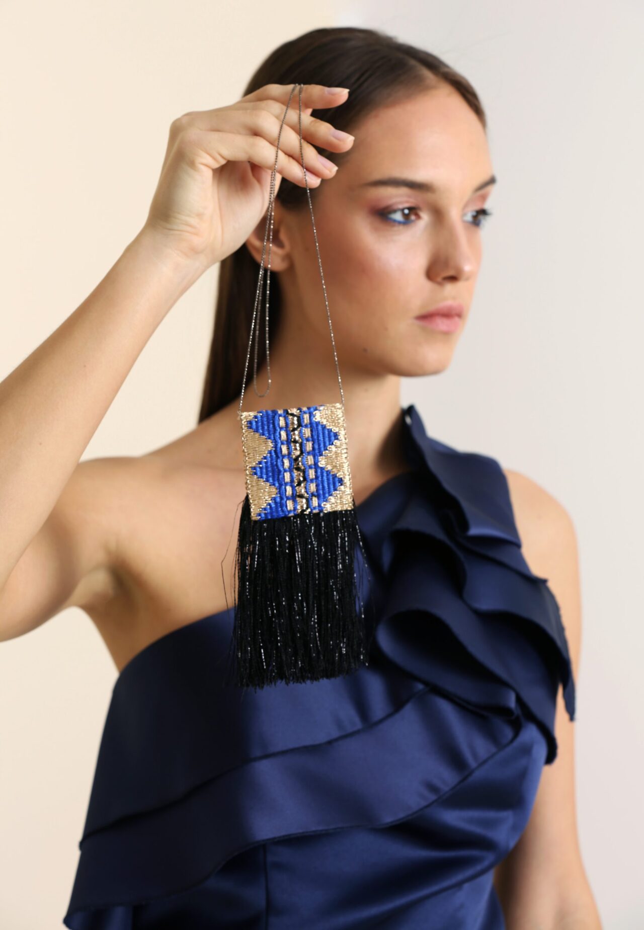 Evdoxia Handcrafted Νecklace - Blue