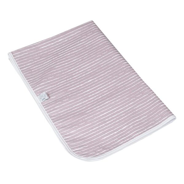 Κάλυμμα αλλαγής πάνας - Ροζ Ρίγες - Image 3