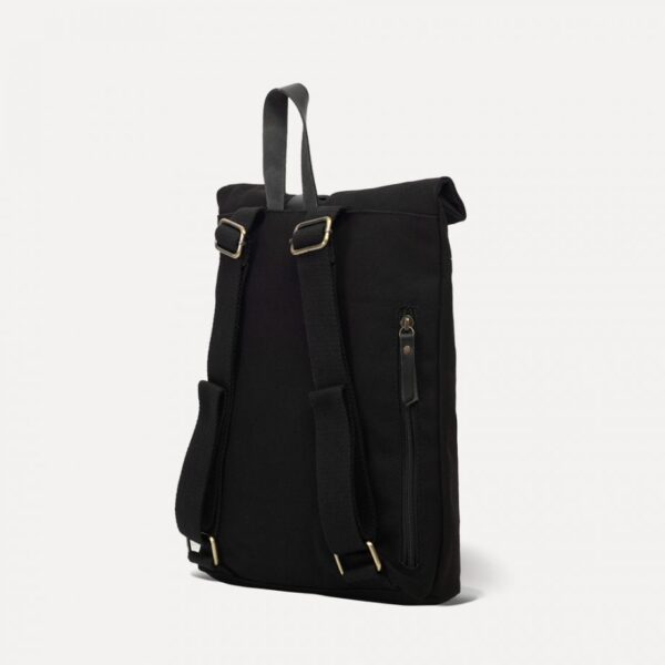 Mini Rolltop Backpack Βlack - Image 3