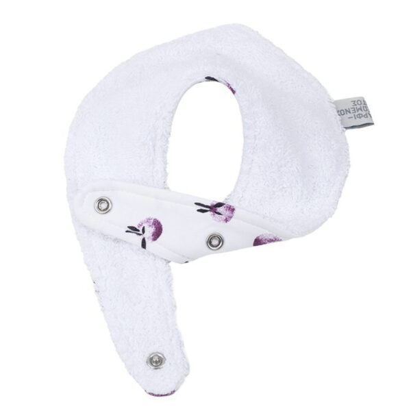 Βρεφική Σαλιάρα Μπαντάνα - Peaches - Image 2