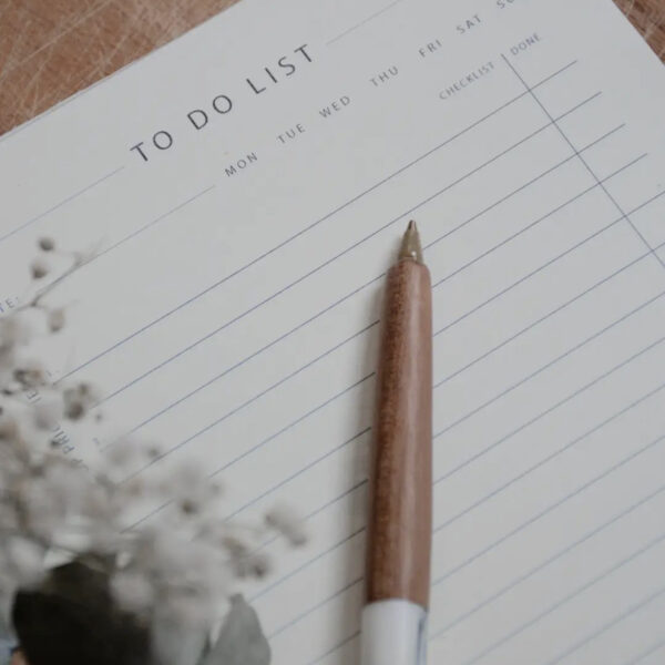 Σημειωματάριο λουλούδια μπλε - Image 5