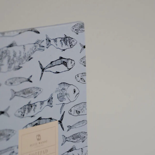 Σημειωματάριο Ψάρι μπλε - Image 3