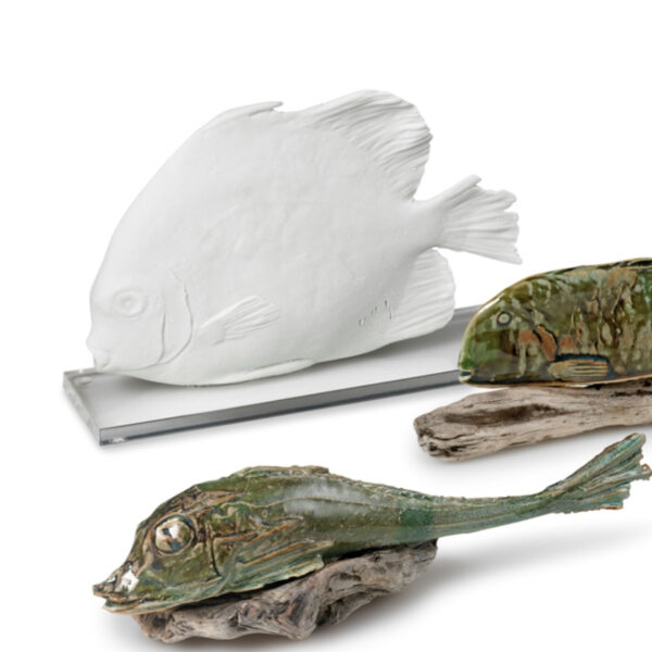 Fish Ceramic on plexiglass - Image 2
