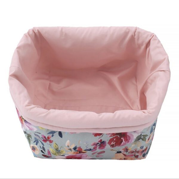 Μικρό Καλάθι αποθήκευσης Flowers Mint - Image 2