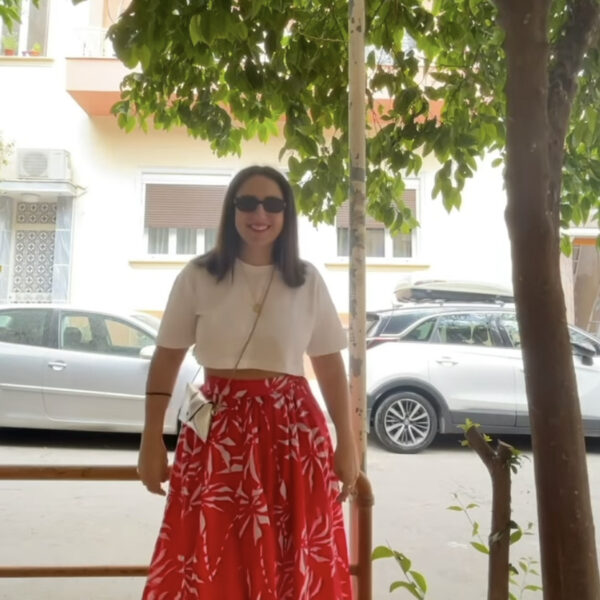 Leather Isla Pocket bag - metallic gold - Image 7