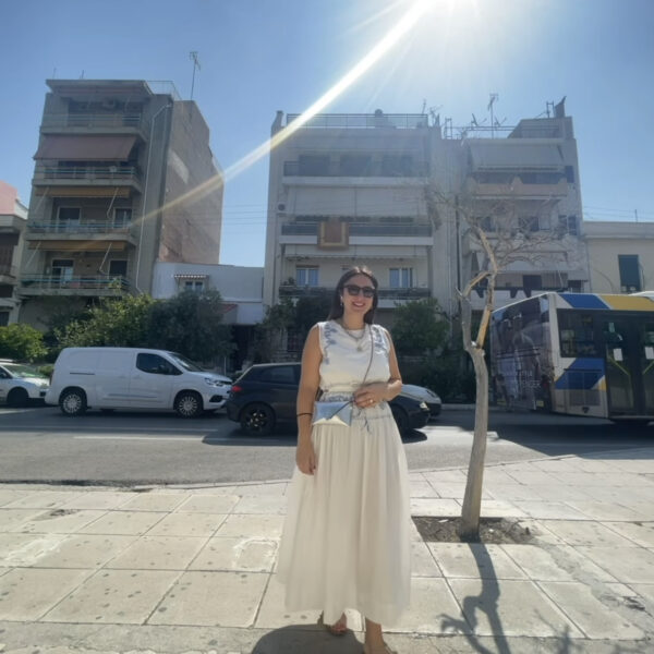 Leather Isla Pocket bag - metallic gold - Image 3