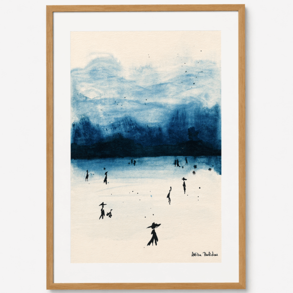 Shadows Collection - The people (deep blue)