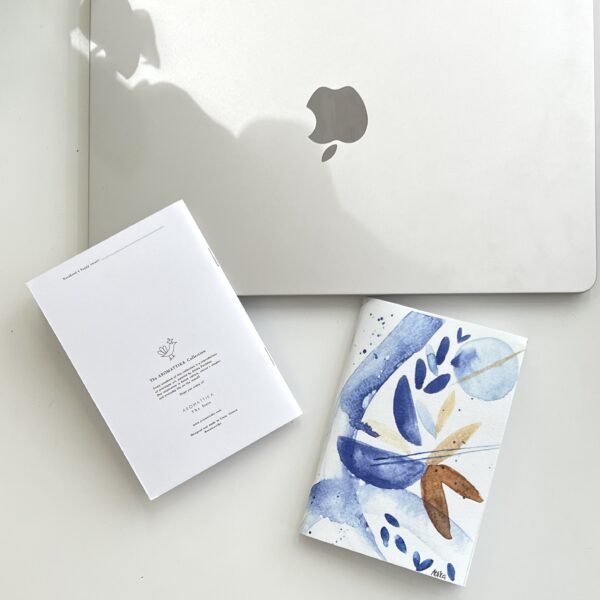 Handmade Abstract Boat notebook - Image 4