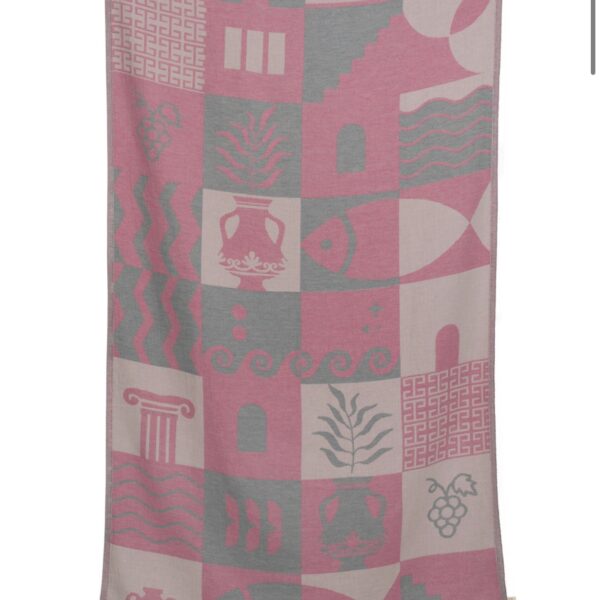 Pestemal Beach towel - Pilos pink