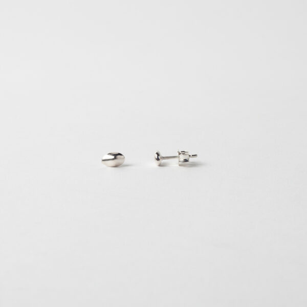 Silver Pubbles Earrings - Image 2