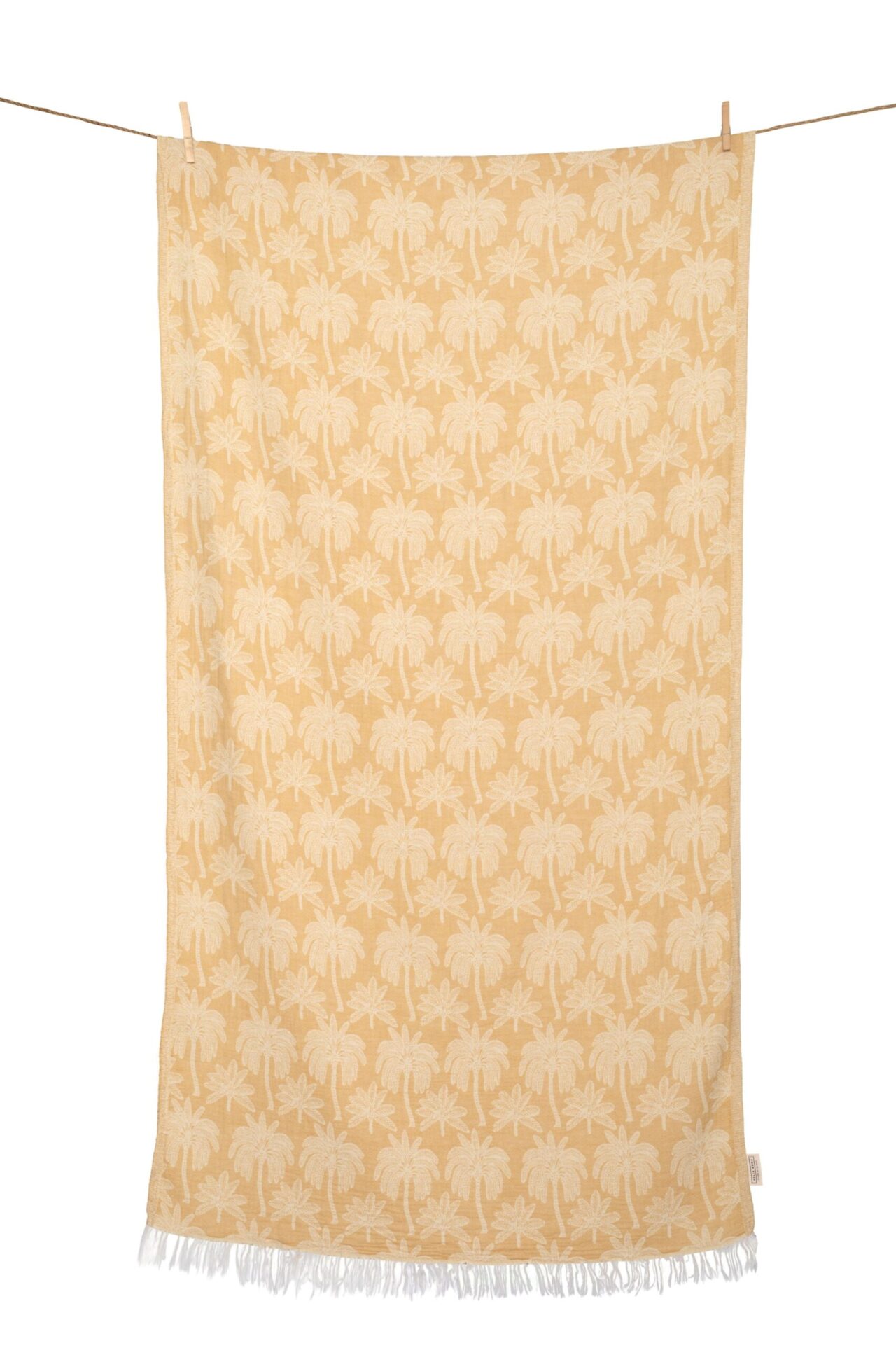 Pestemal Beach towel - Foinikas mustard